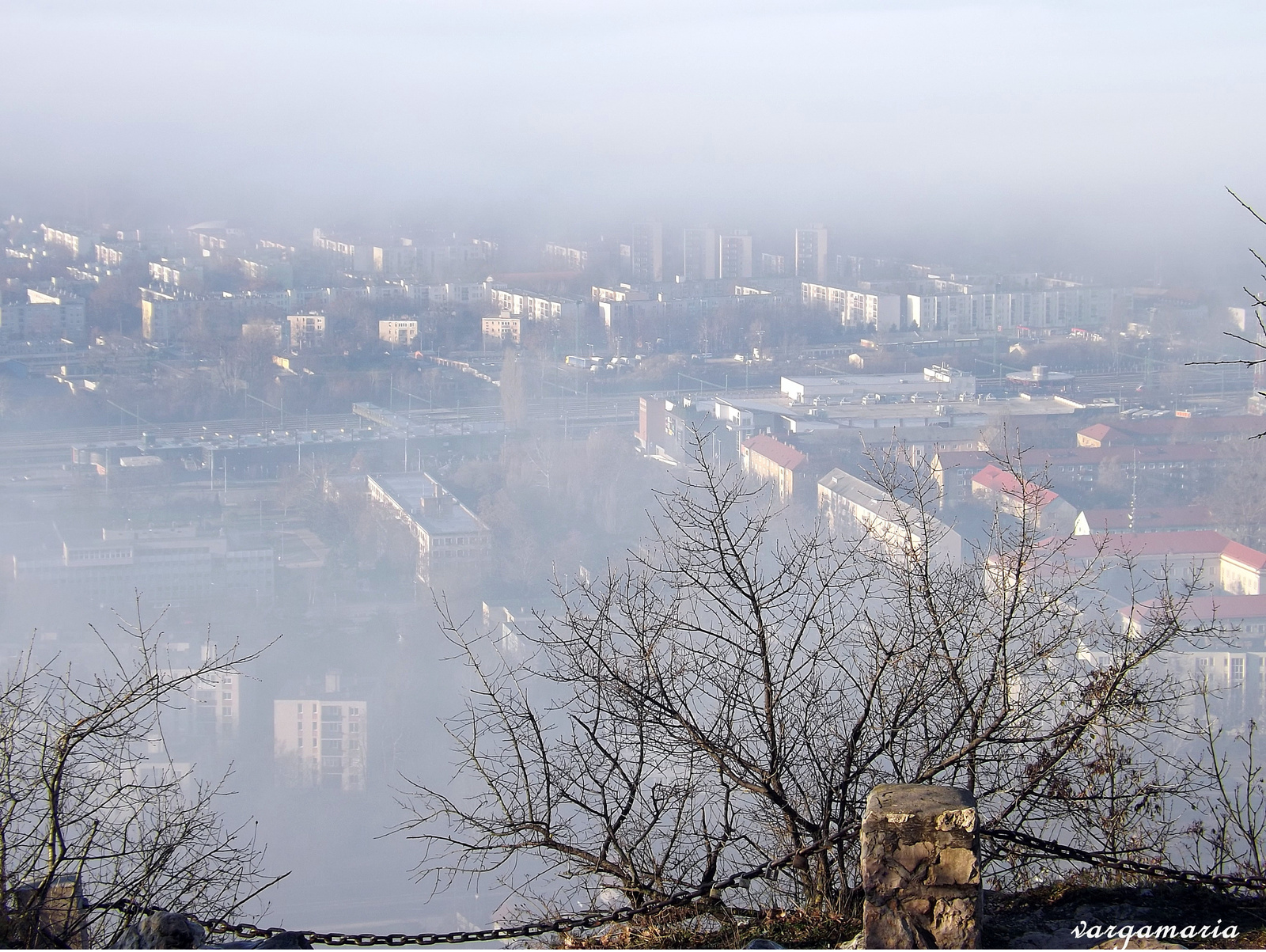 Tatabánya - Kő hegyen a Turulnál 2015.december 26