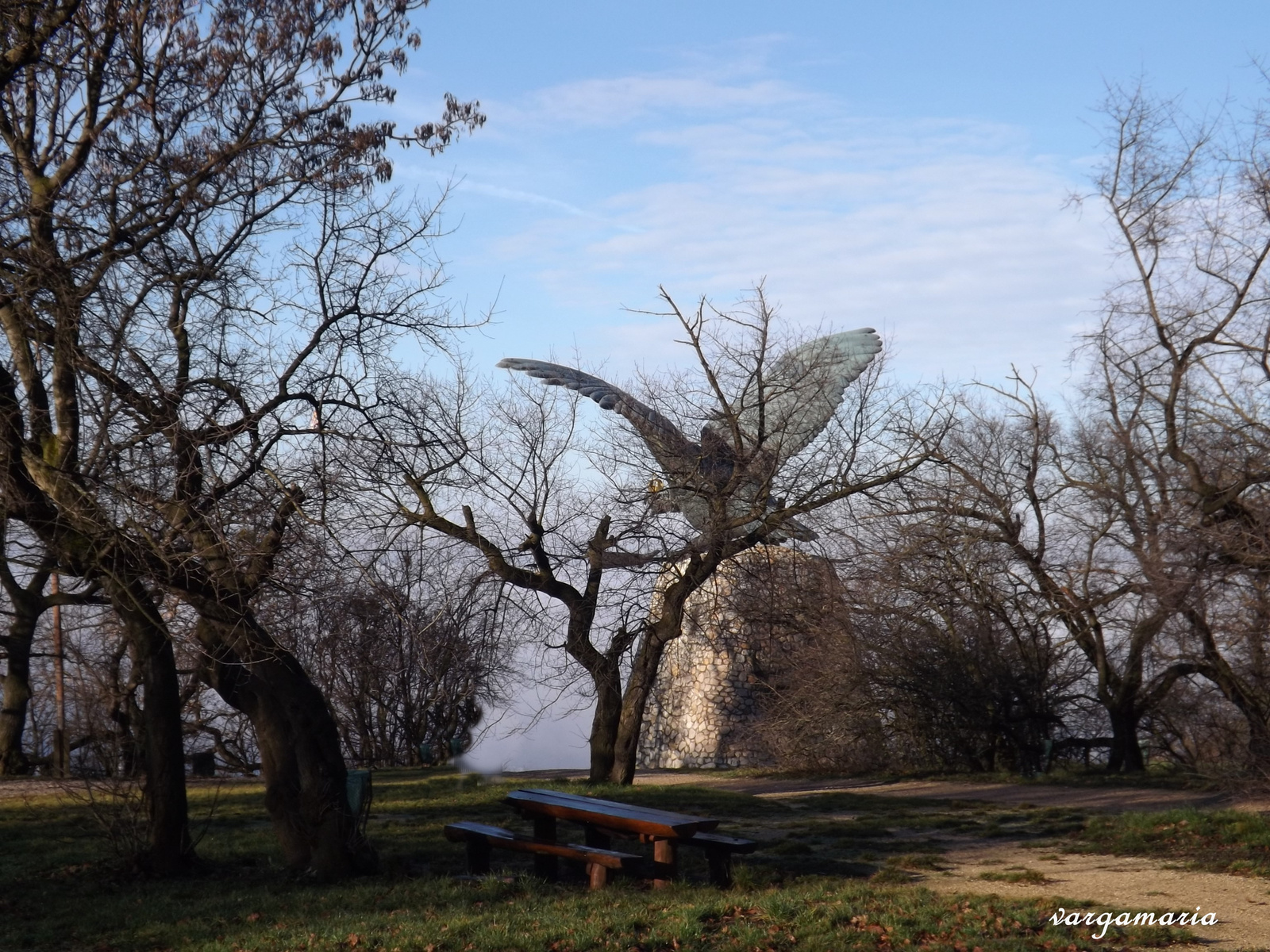 Tatabánya - Kő hegyen a Turulnál 2015.december 26