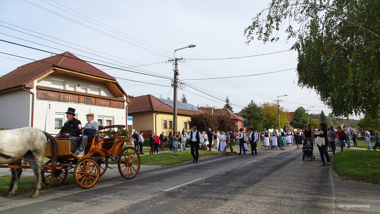 Szüreti felvonulás 2022. Felsőgalla