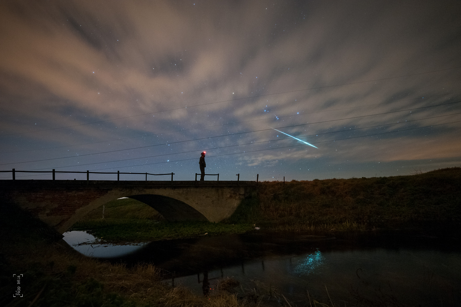 Geminidák meteor 2014