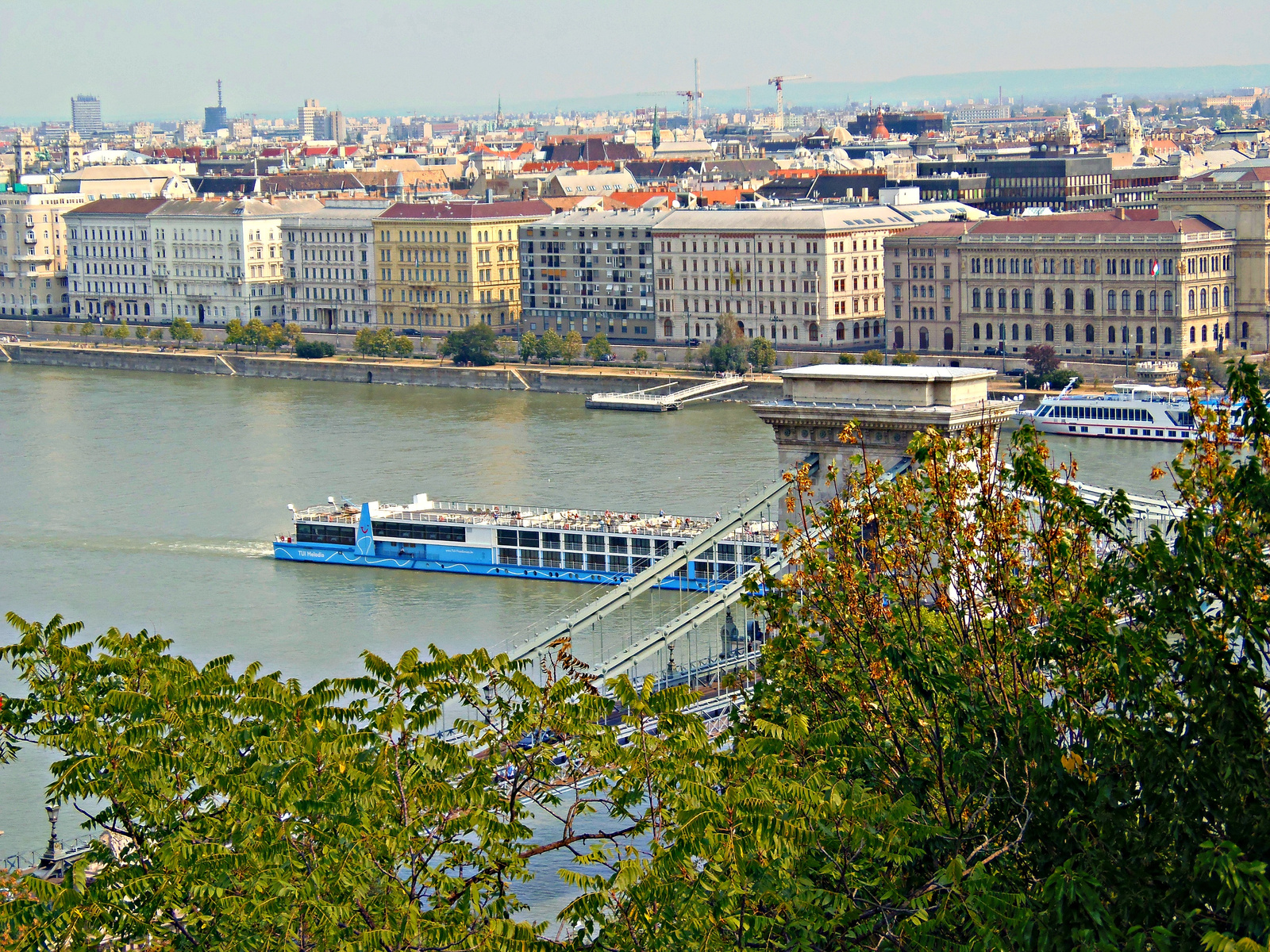 Budapest, kilátás a Várból