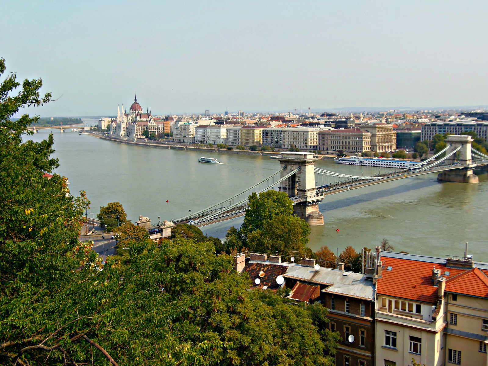 Budapest, kilátás a Várból