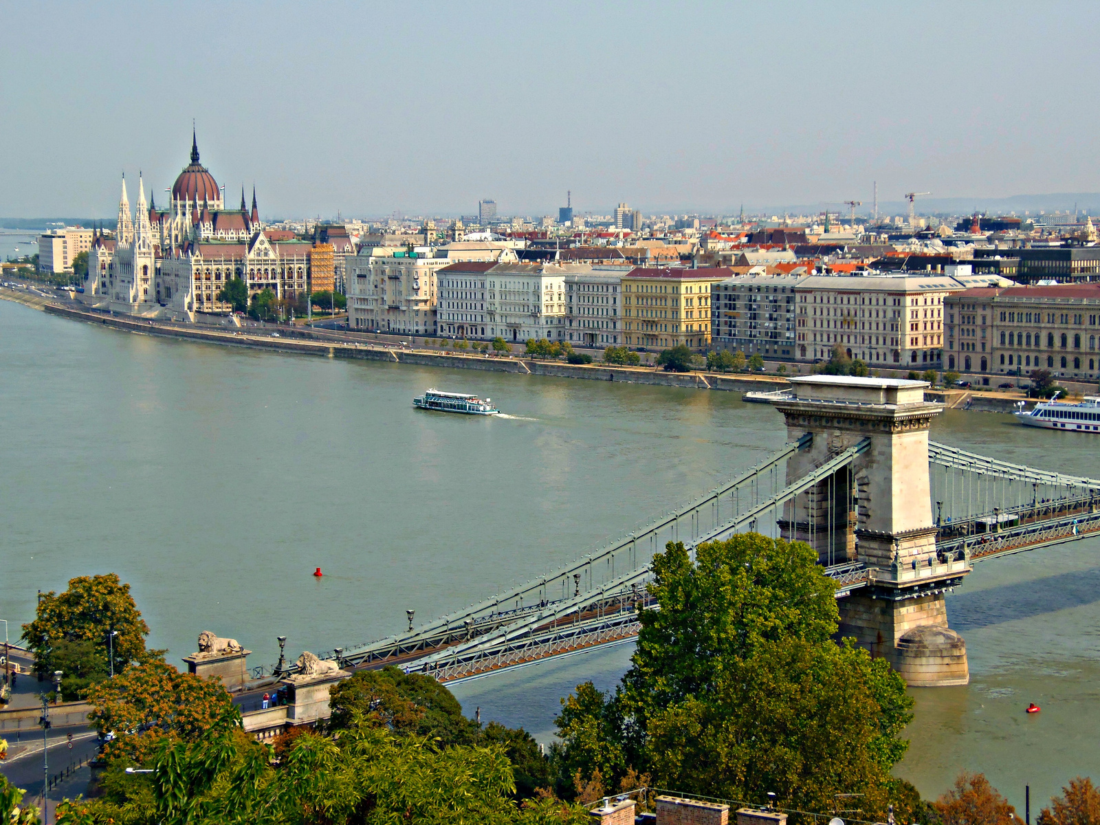 Budapest, kilátás a Várból