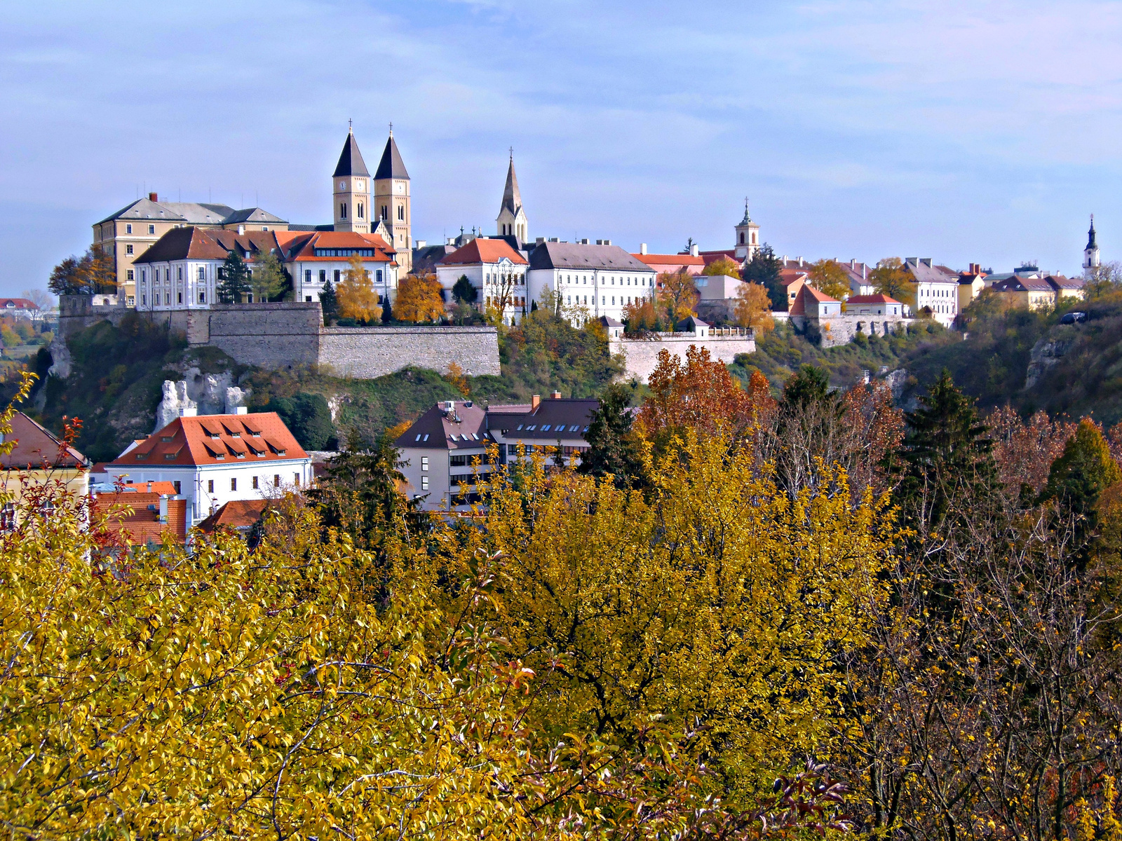 Veszprém, látkép a Várról