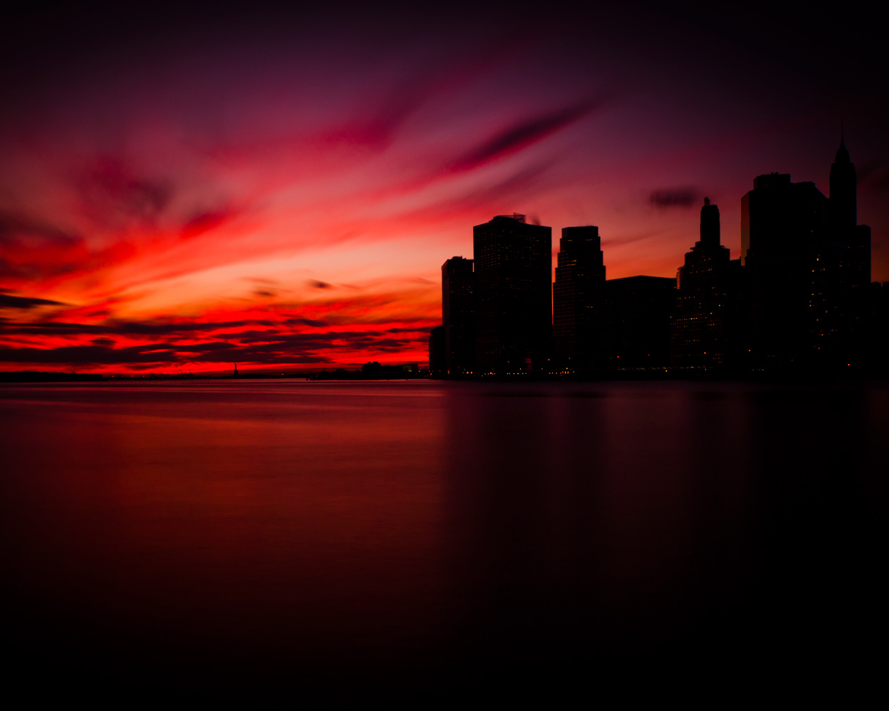 02851 manhattansunset 1280x1024