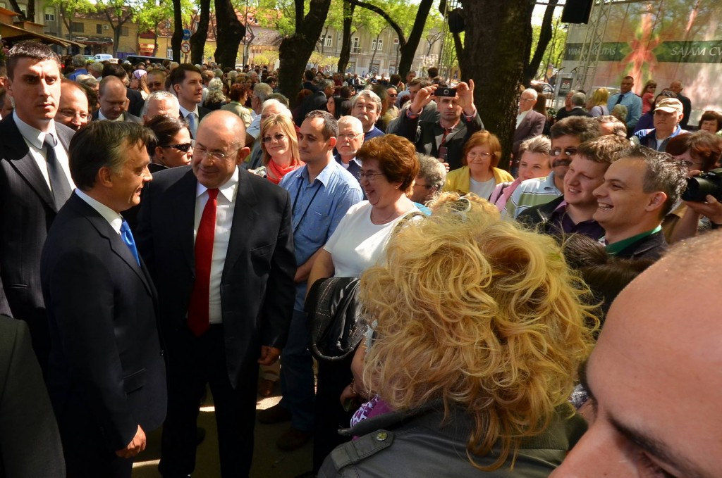 Őrmester - Orbán Viktor látogatása a Vajdaságban