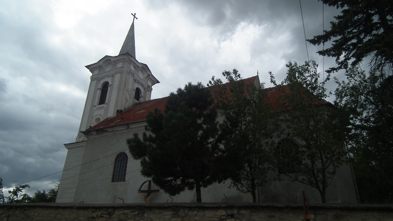 Erdély - Szék . Katólikus templom