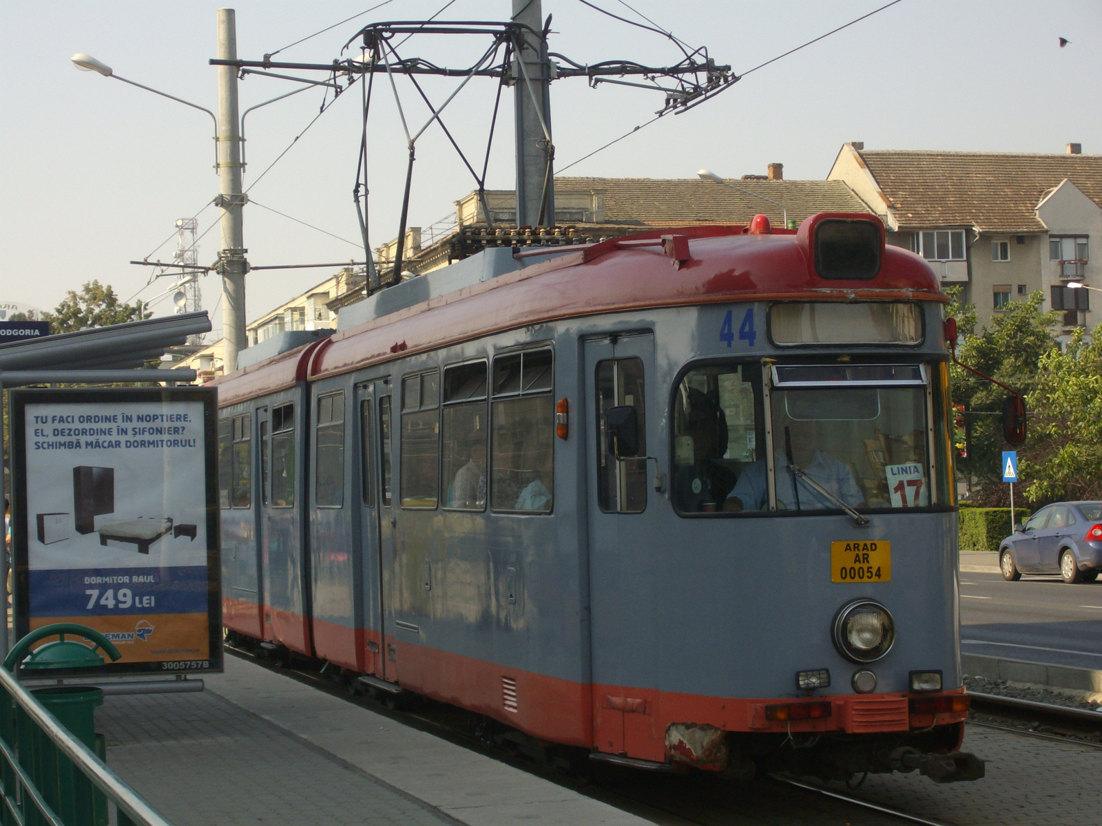 old tram from West Germany