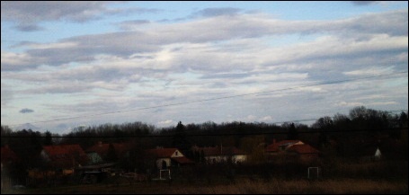 Szeged melletti felhők