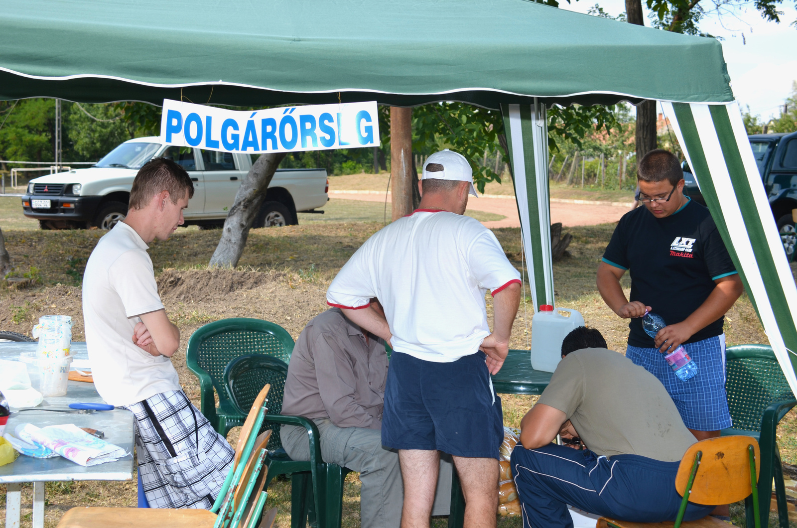 Polgárőrség is indult a főzőversenyen