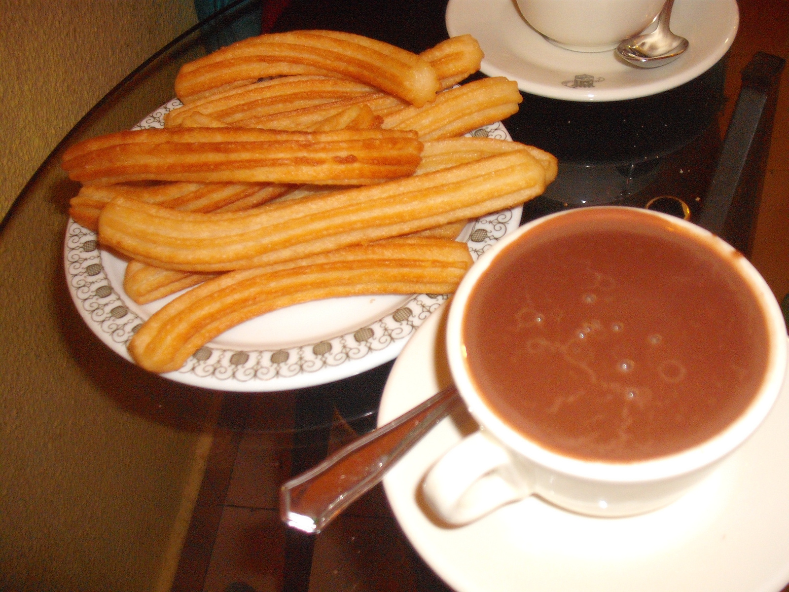 Chocolate con churros!! Végre! :)