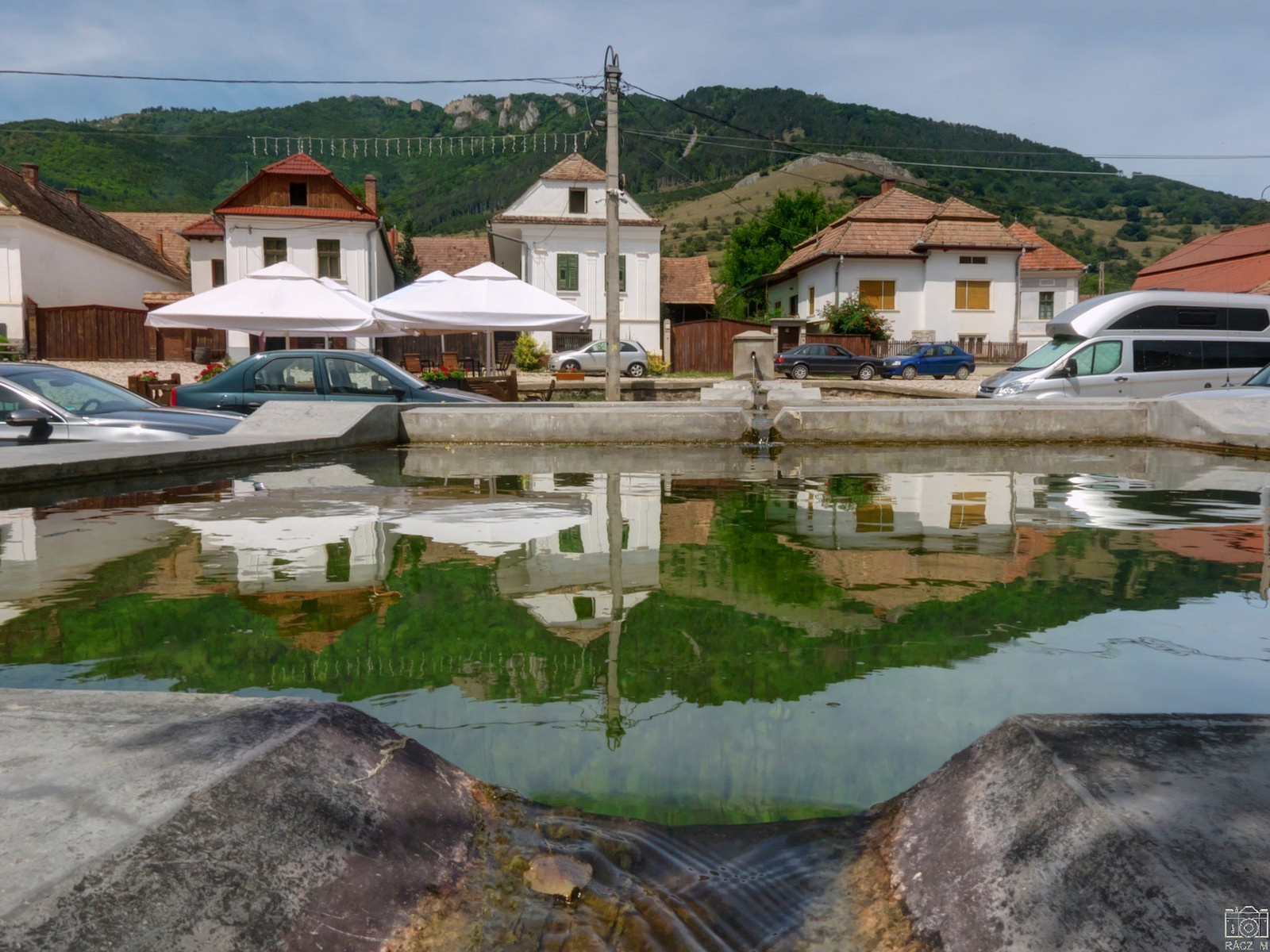 Torockó főterén