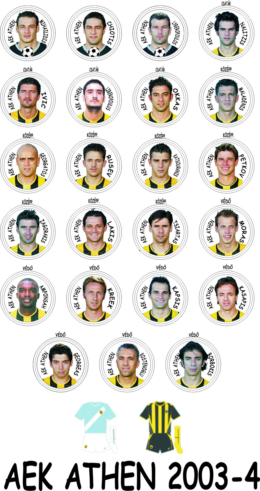 AEK ATHÉN 2003-4-kispoharas