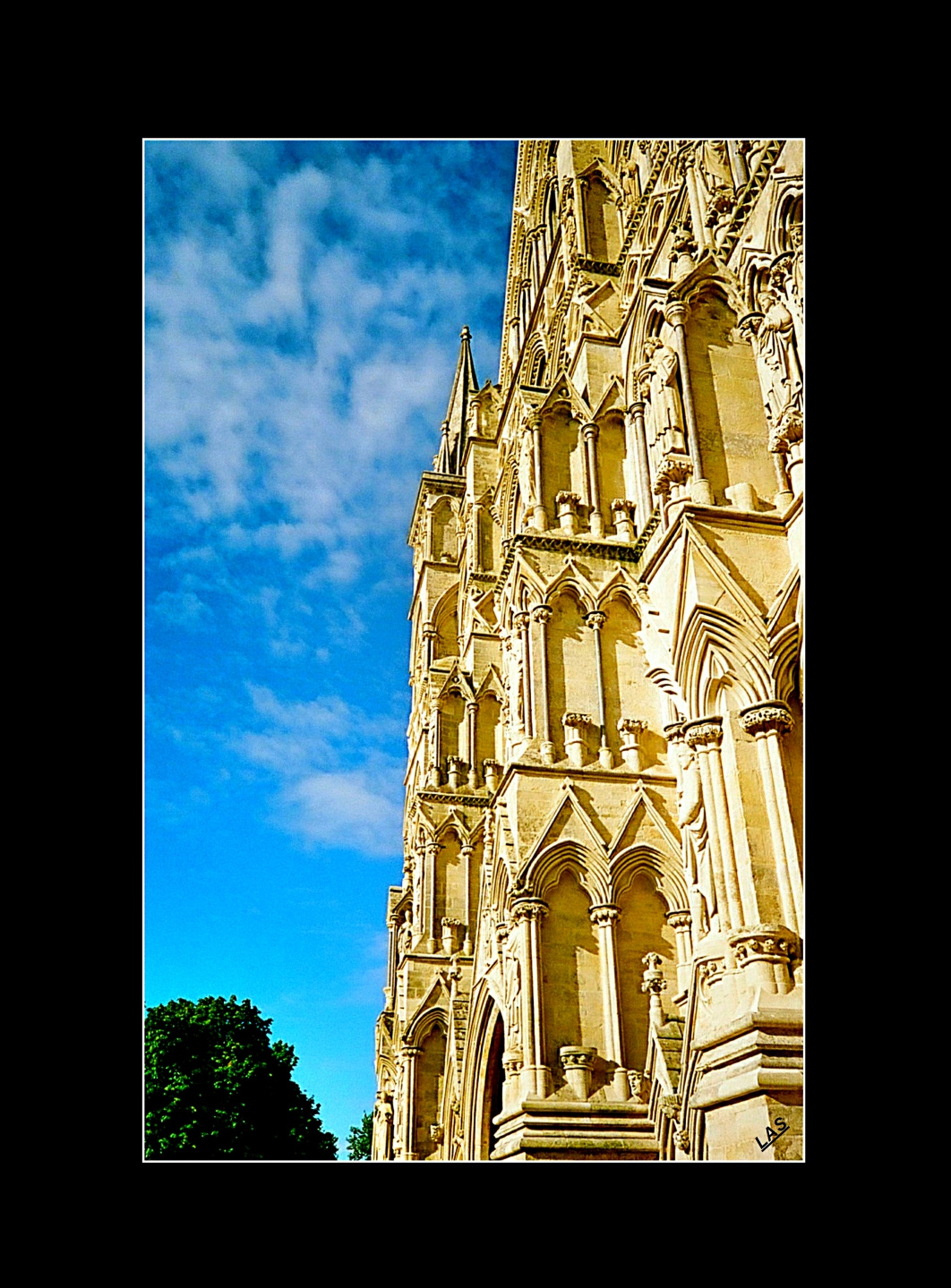 Sky and stone