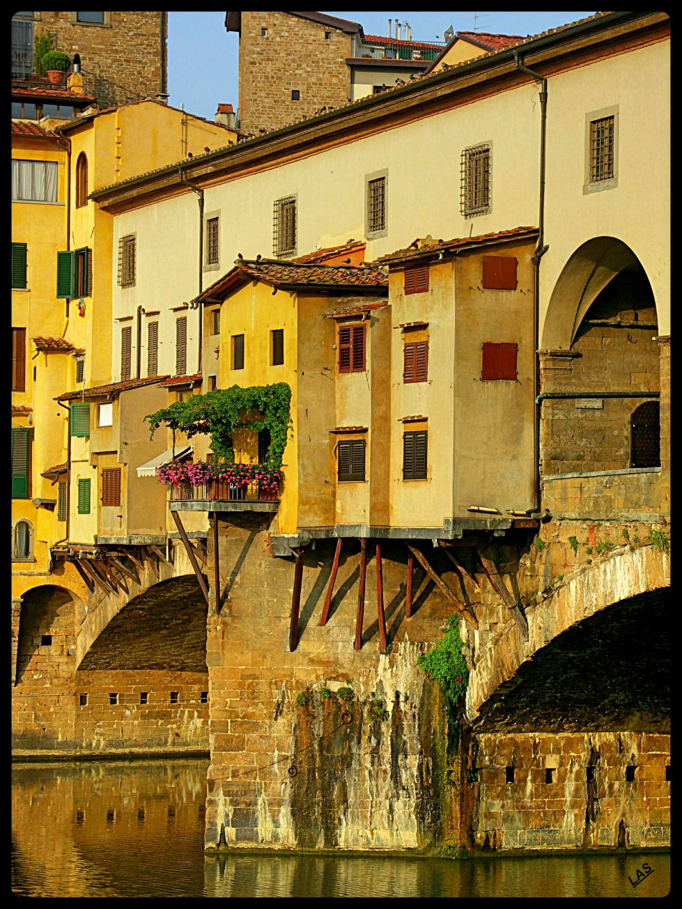 Erkély a folyóra - Ponte Vecchio