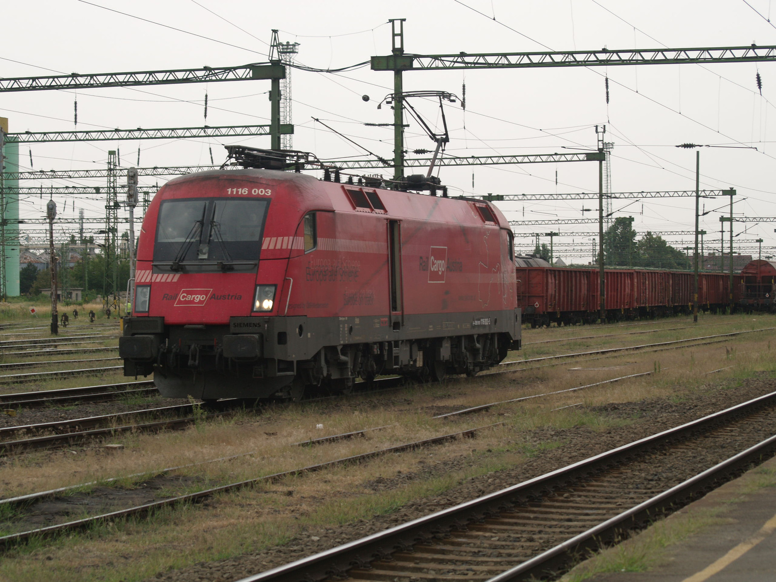 1116 003 Rail Cargo Austria - Székesfehérvár