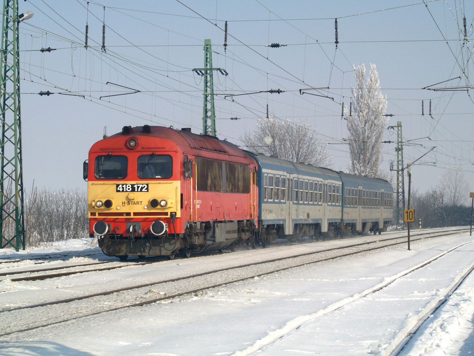 418 172 - Szerencs 5215 személy Sátoraljaújhely - Szerencs