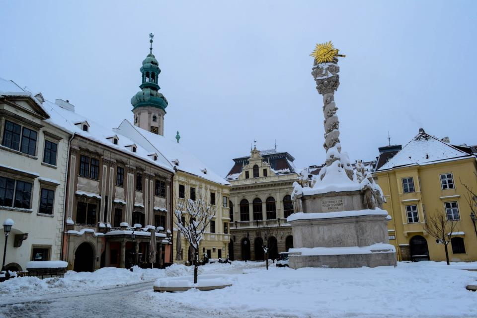 Sopron havas főtér