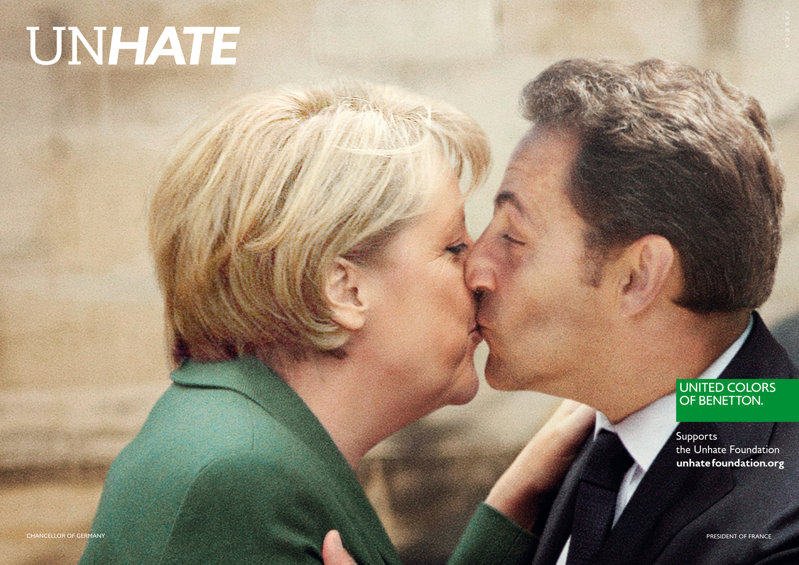 benetton unhate sarkozy merkel dps