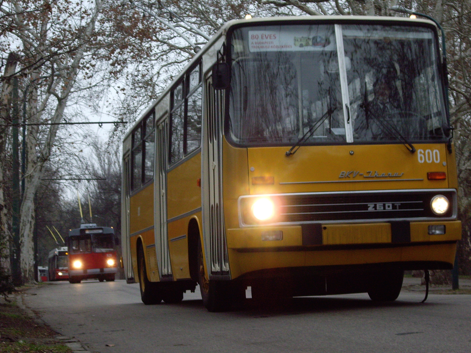 Ikarus 260.T1 (600), ZIU 9B (929), Ikarus 412.81 (711)