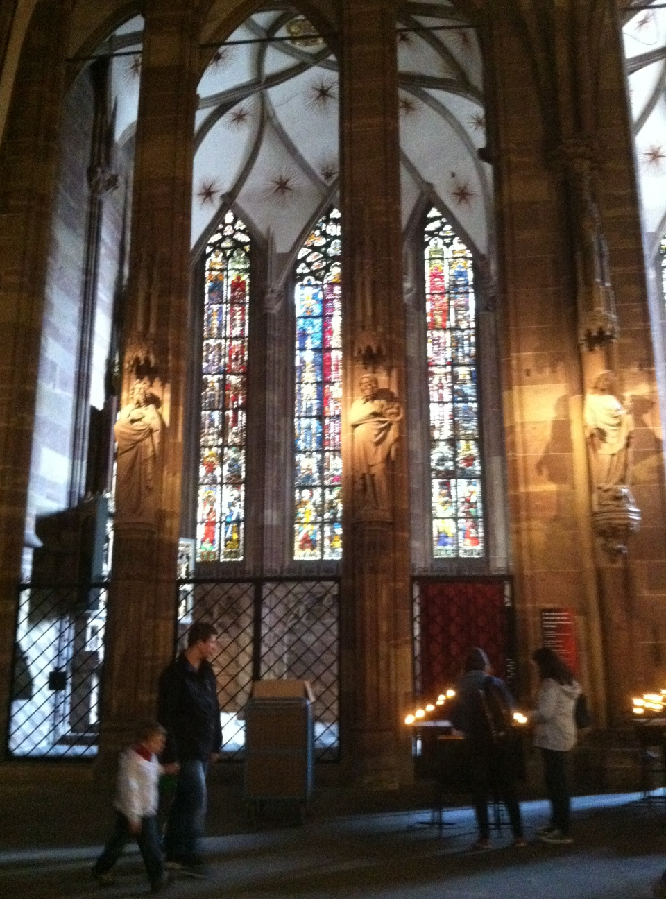 A belvaros es a Strasbourg Notre Dame