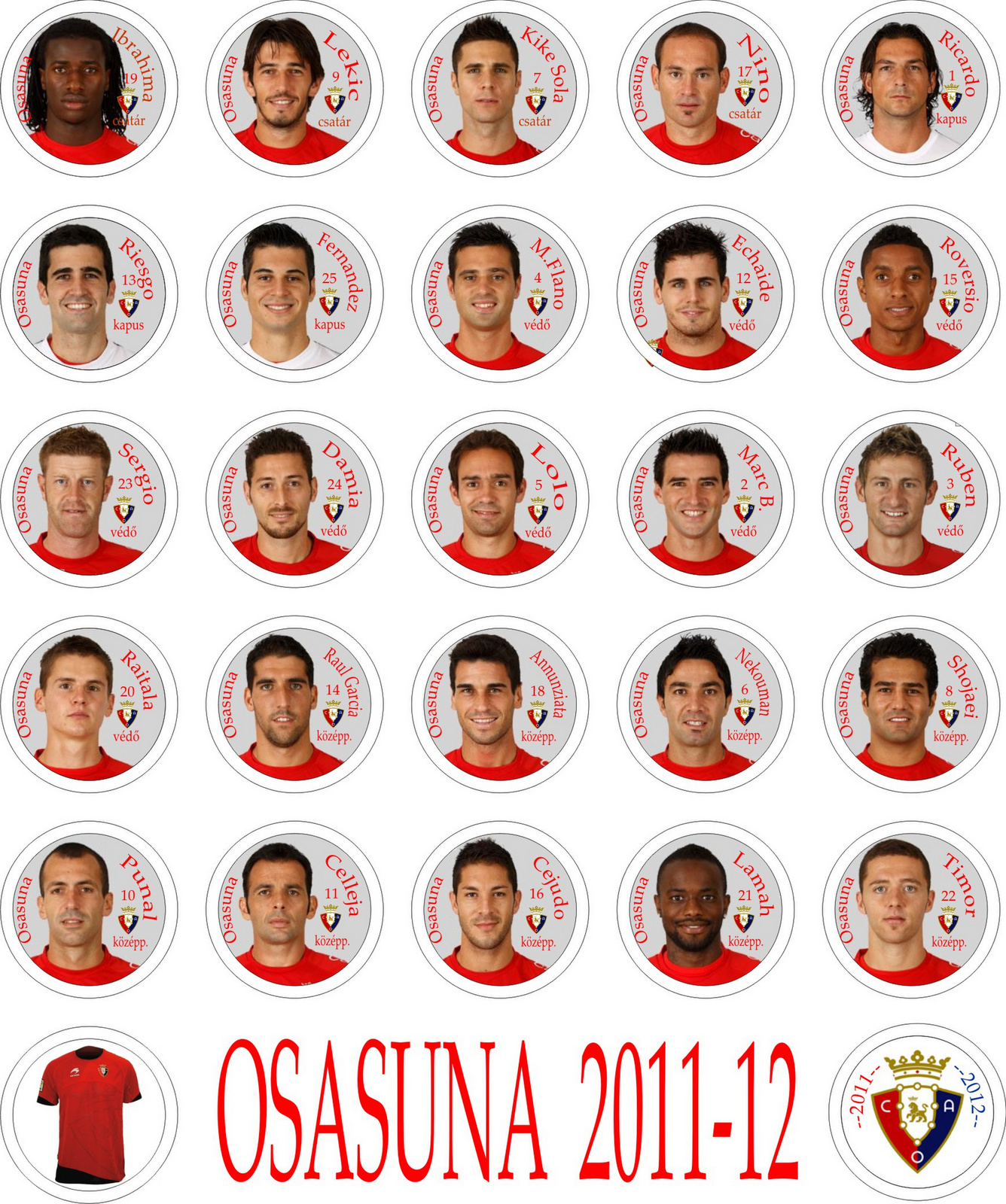 OSASUNA 2011-12