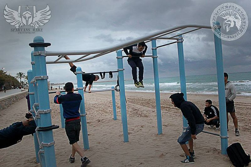 Street Workout Microarquitectura Spartans Tarraco Calafell