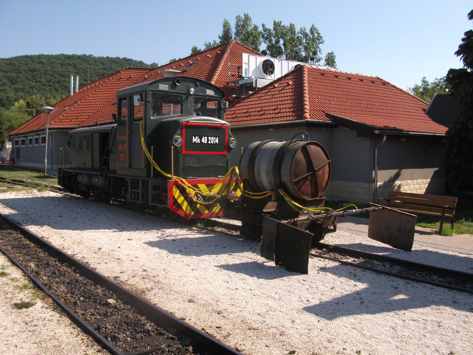 Permetező vonat Kismaroson (2012 június)