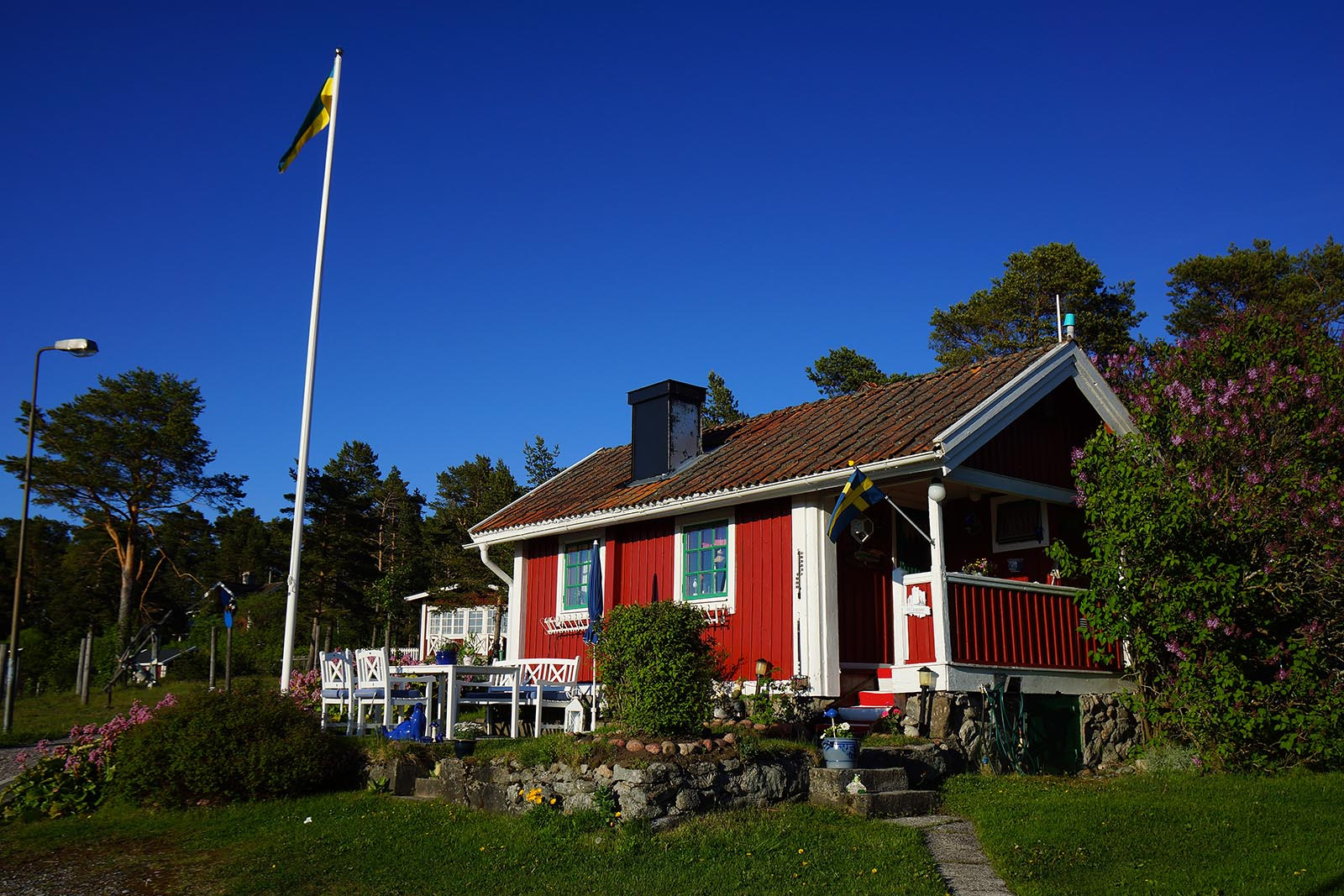 Spikarna, Alnön, Svédország