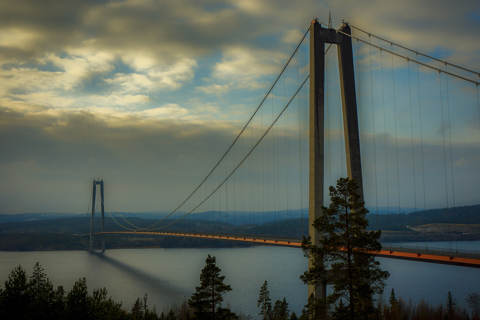 Höga Kusten híd, Kramfors, Svédország