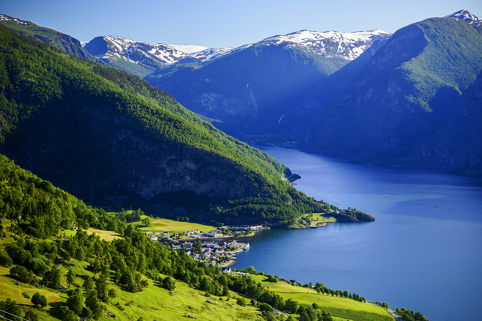 Aurlandsfjord, Norvégia