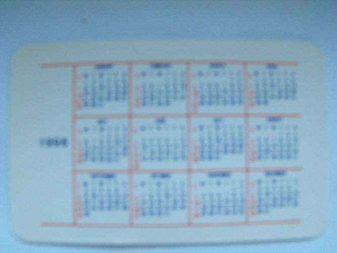 1996-97 - Kártyanaptár-Card Calendar-01-01-02 1996-97