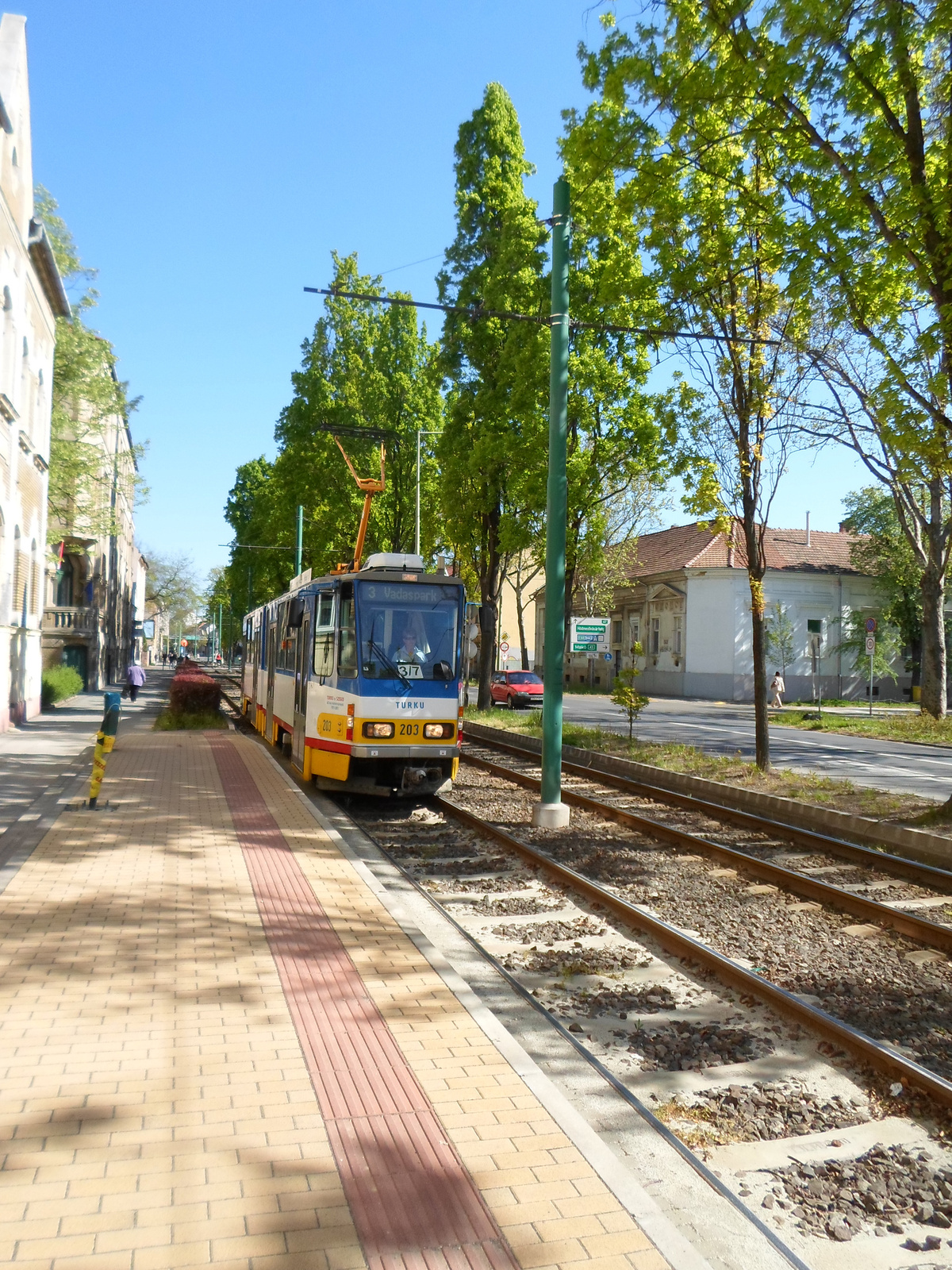 Szegedi villamosmegállók - Szent György tér