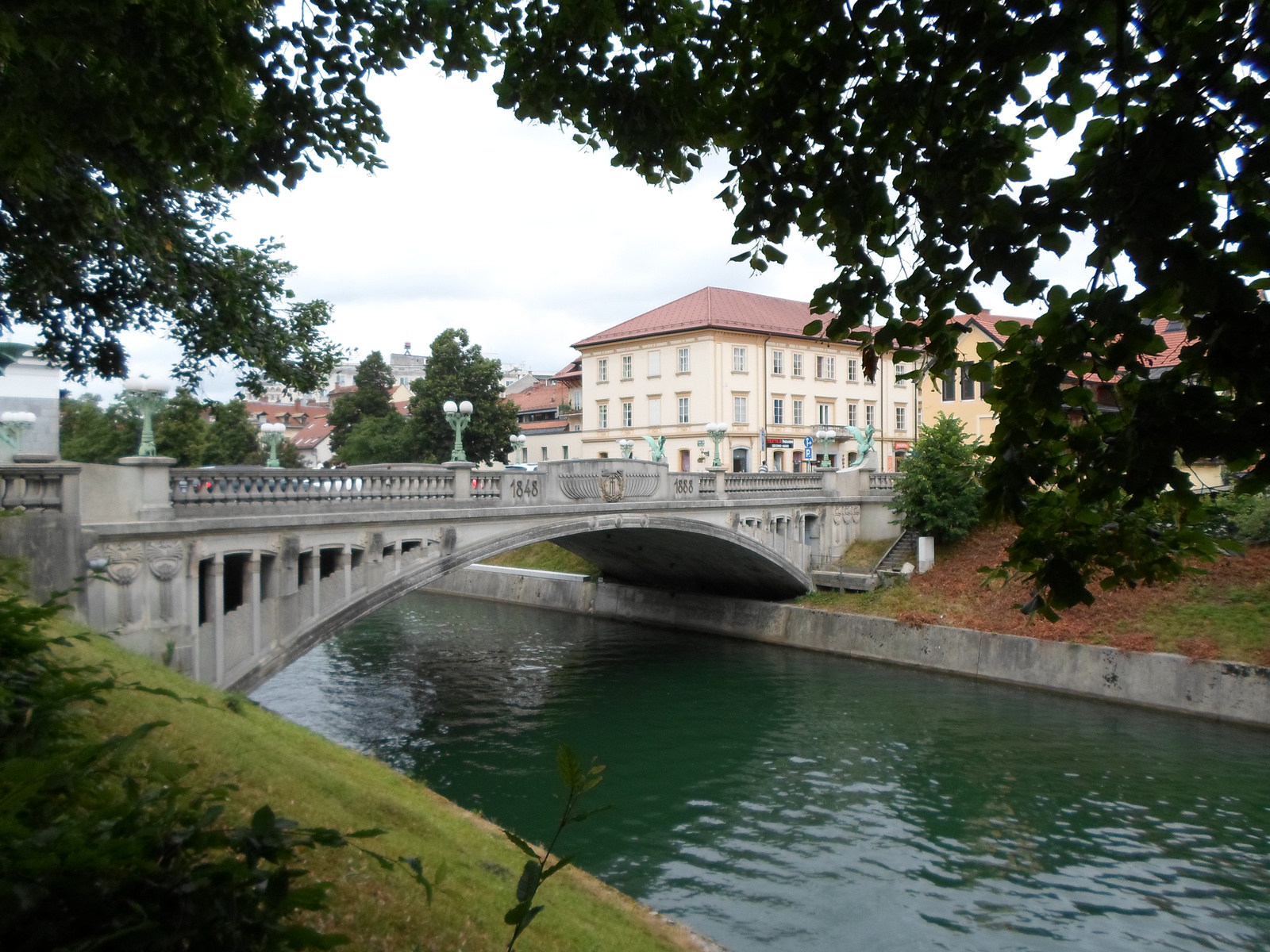 Ljubjlana - Sárkány híd