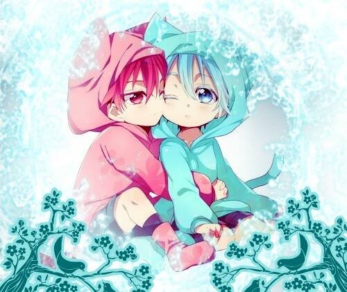 Kuroko no Basuke- Kuroko x Akashi