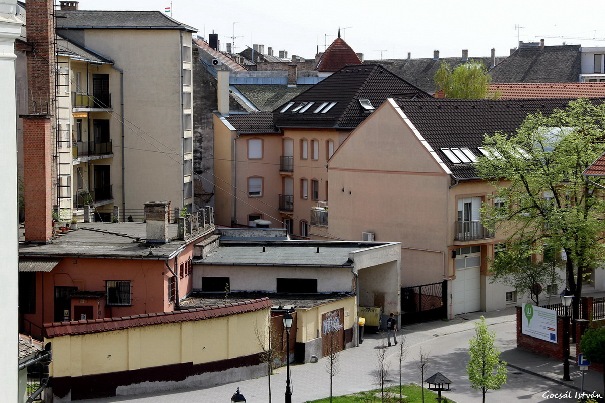 Baja, Szent Imre tér átméretezve