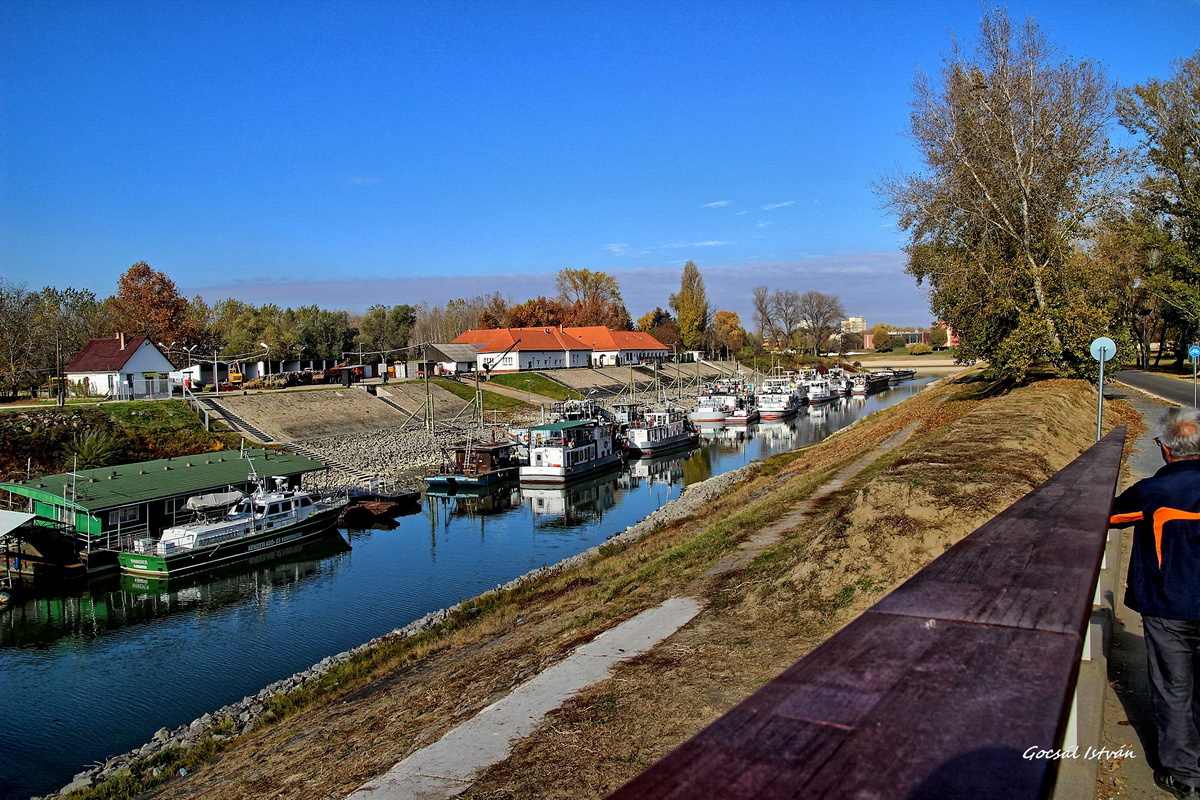 Baja, Türr-átvágás (Tejes)(2) - Vízügyi hajópark