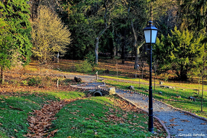 Hosszúhetény, Püspökszentlászló, arborétum átméretezve