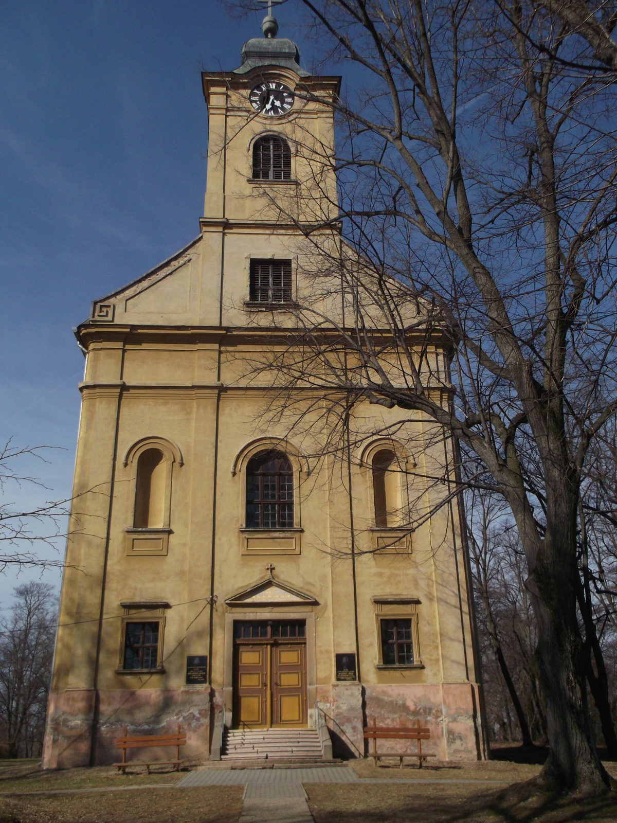 A templom közelebbről