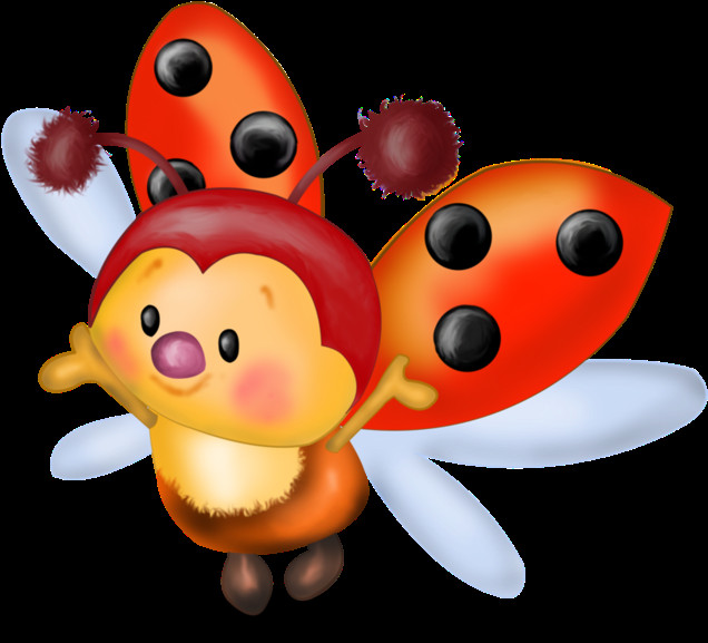 273-2730751 borboletas-joaninhas-e-cute-ladybug-ladybug-clipart.