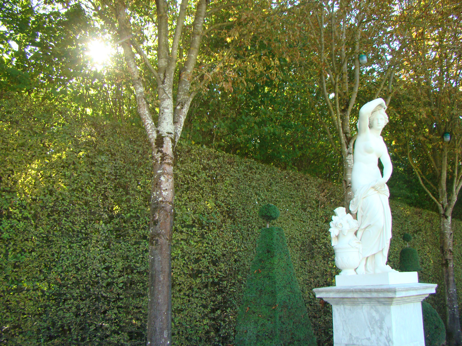 Venus sortant du bain, Versailles'parc statue