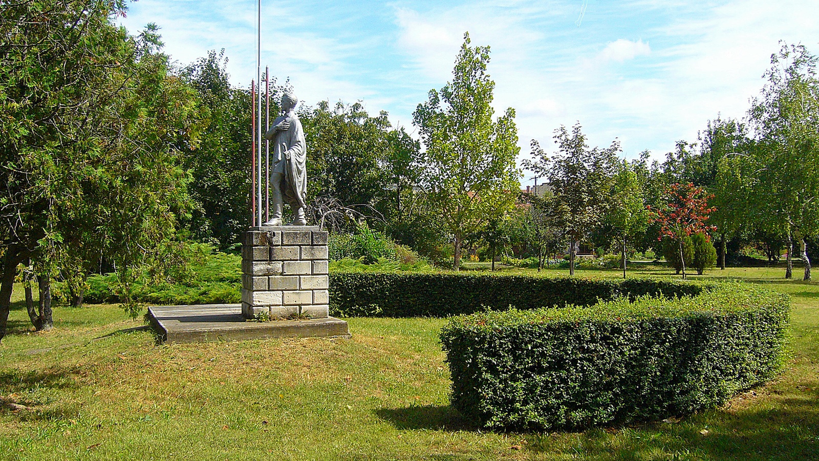 Nagymágocs, Petőfi Sándor-szobor