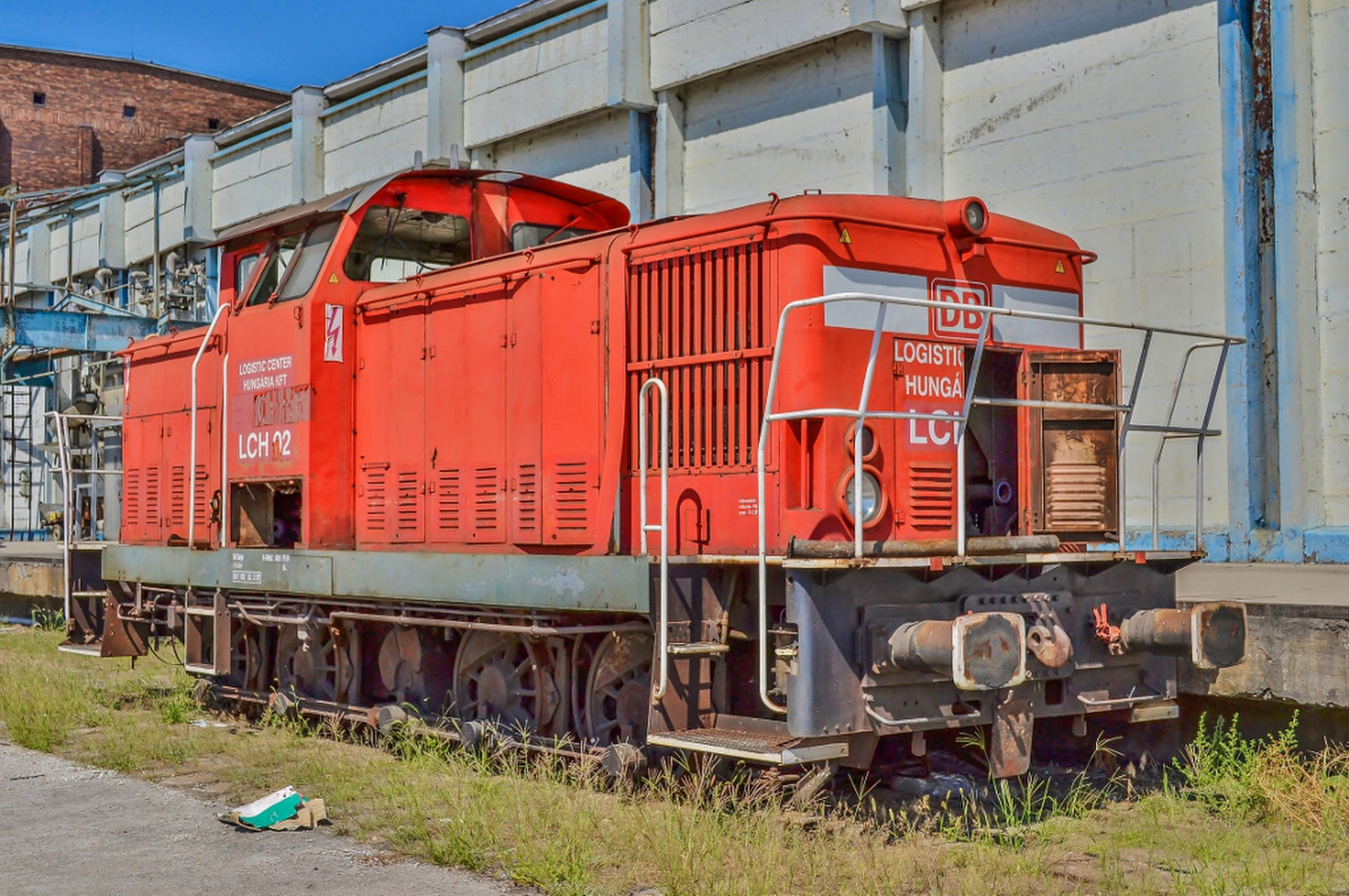 DB Schenker LCH 02 - 001 Győr-Gyárváros