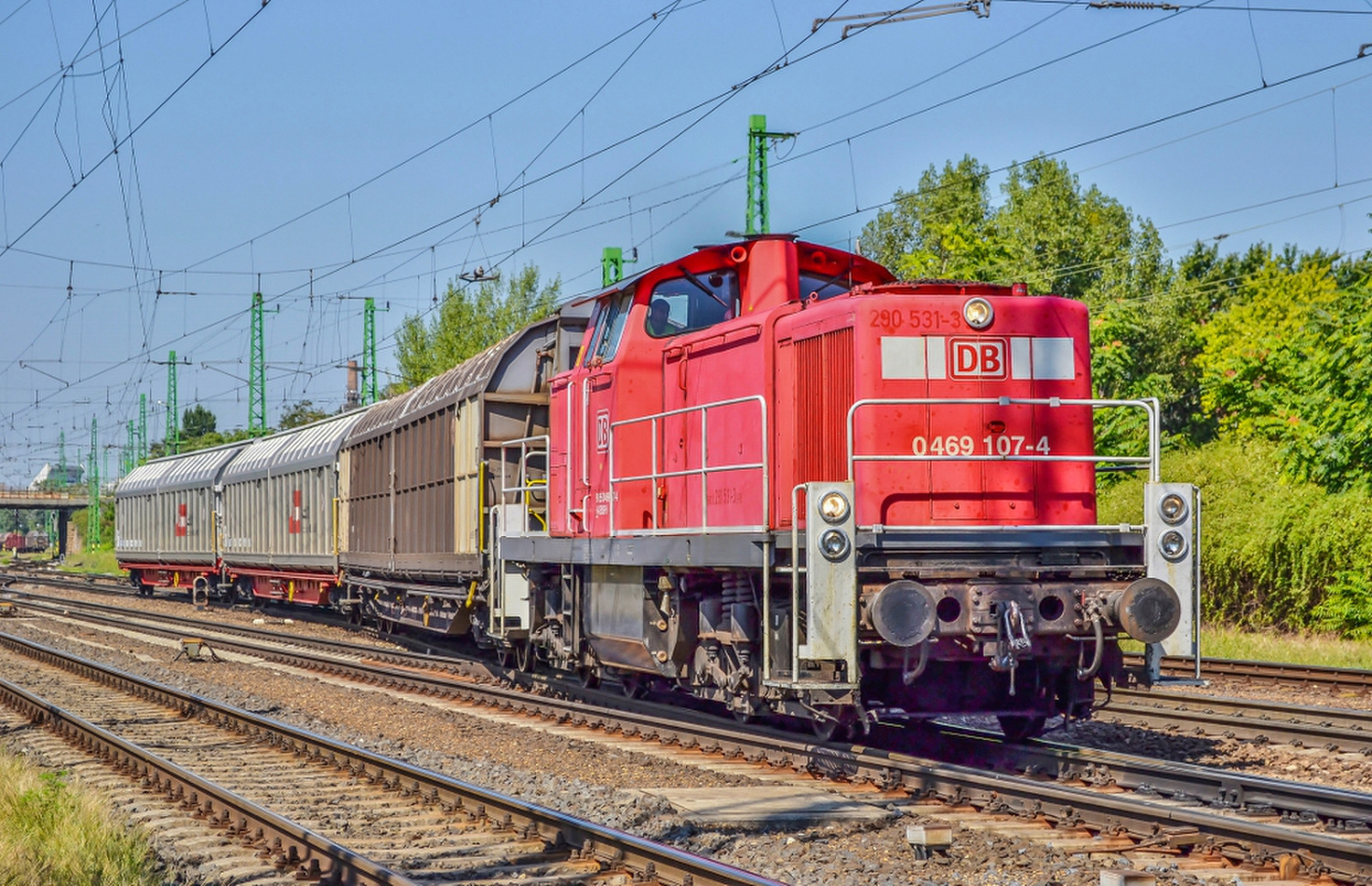 DB Schenker 0469 107 - 003 Győr-Gyárváros