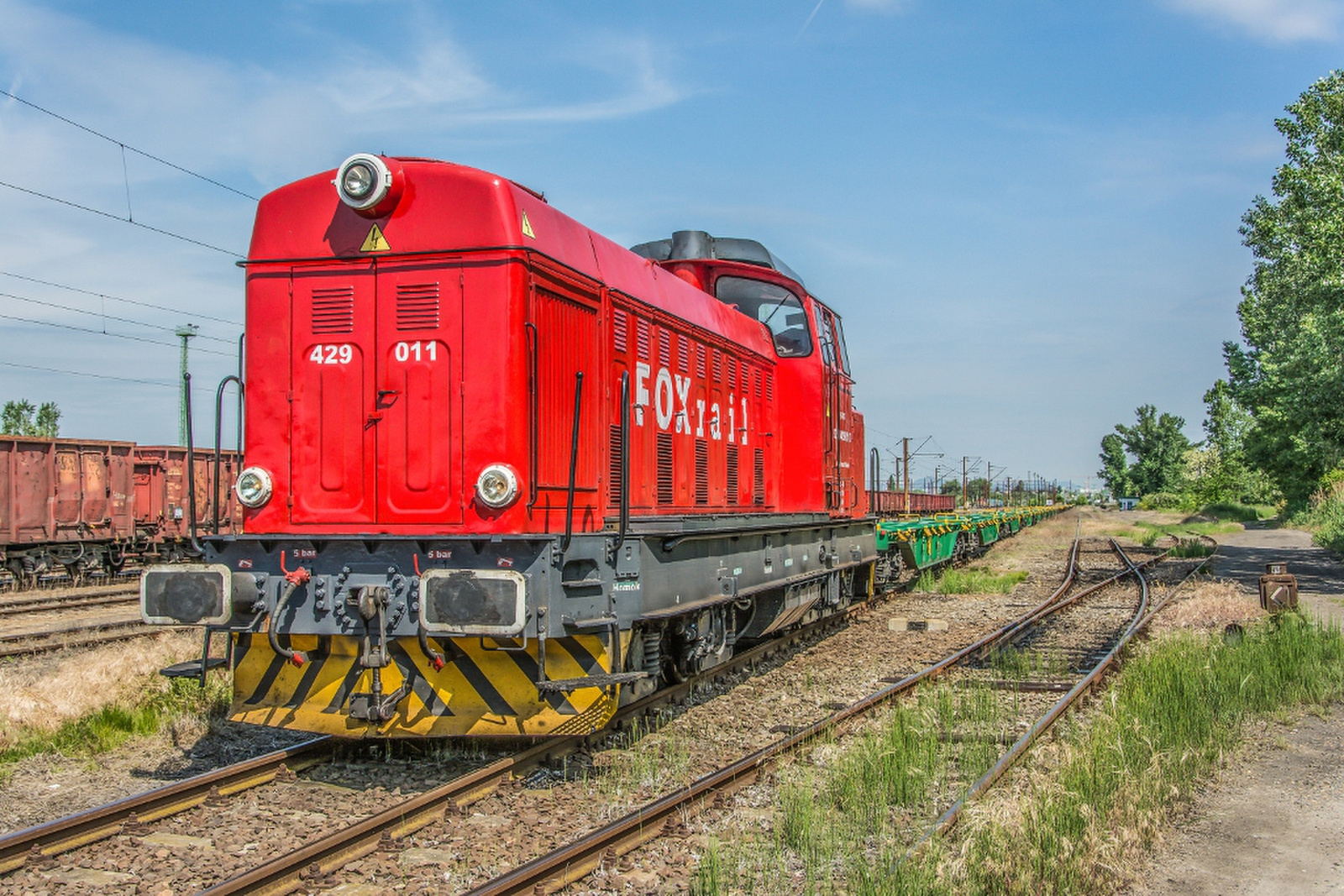 Foxrail 429 011 - 008 Soroksári út Rendező