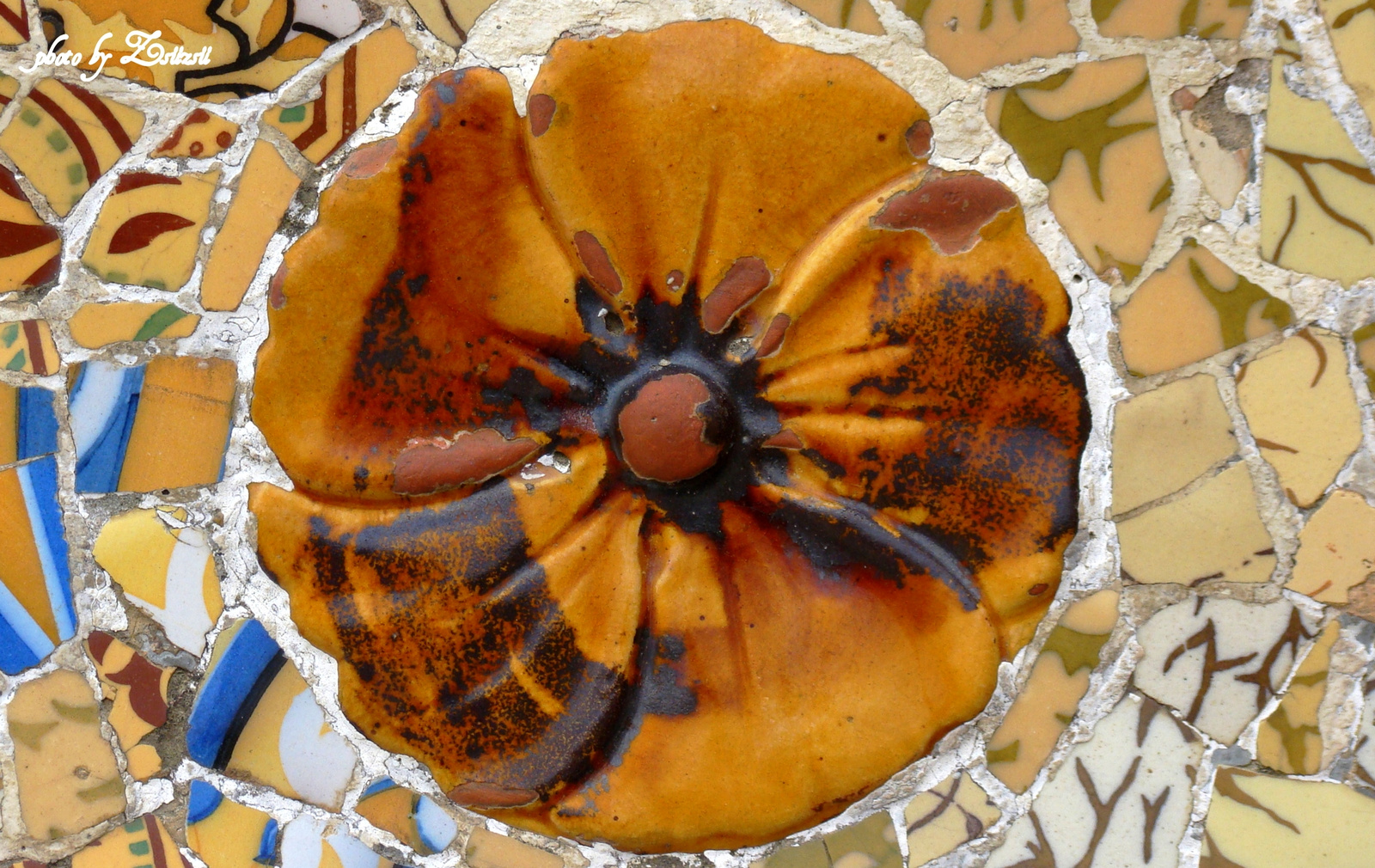 Güell-virág