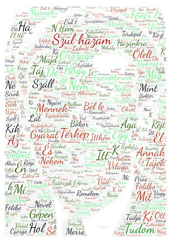 RAdnóti wordart