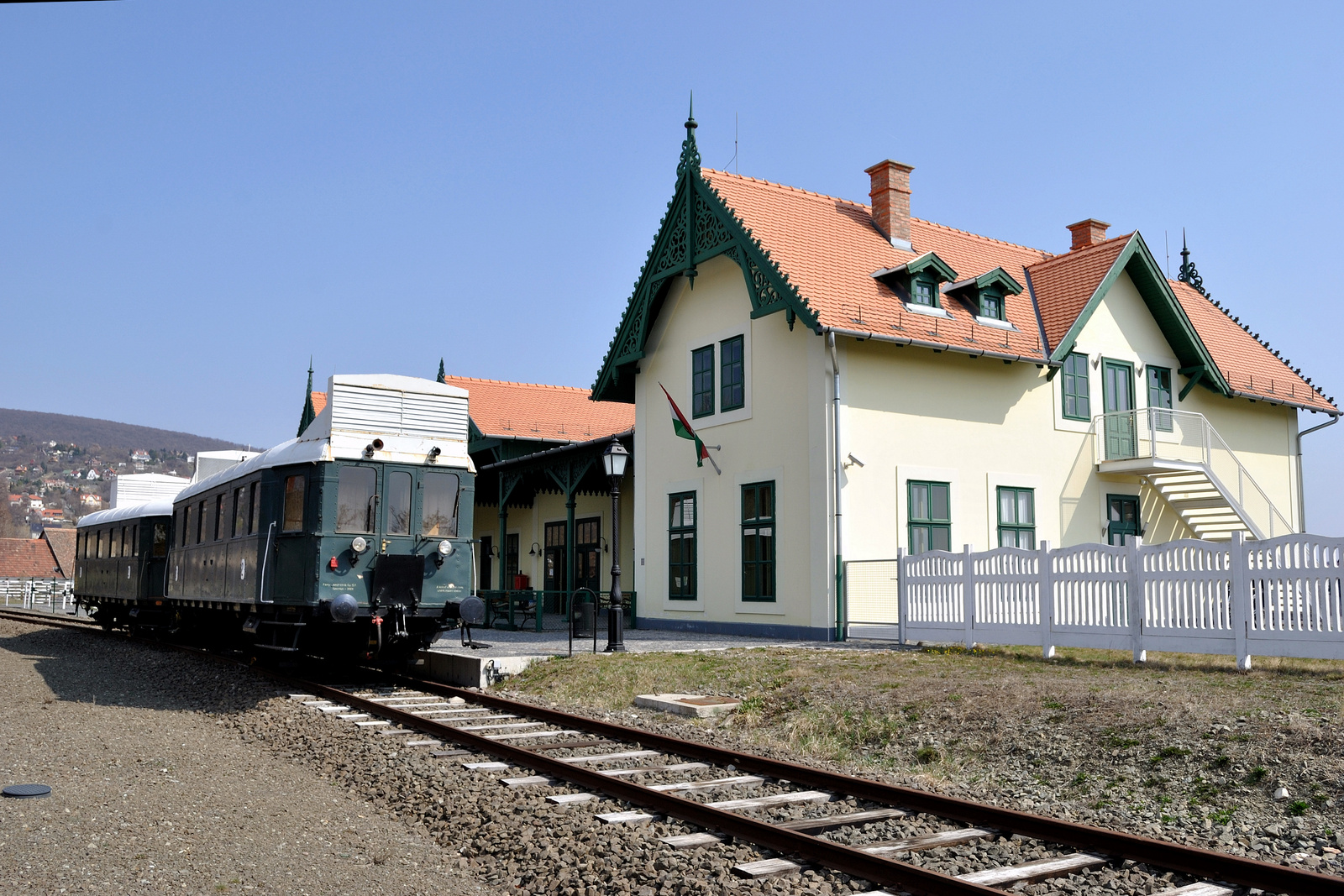 Skanzen - vasútállomás