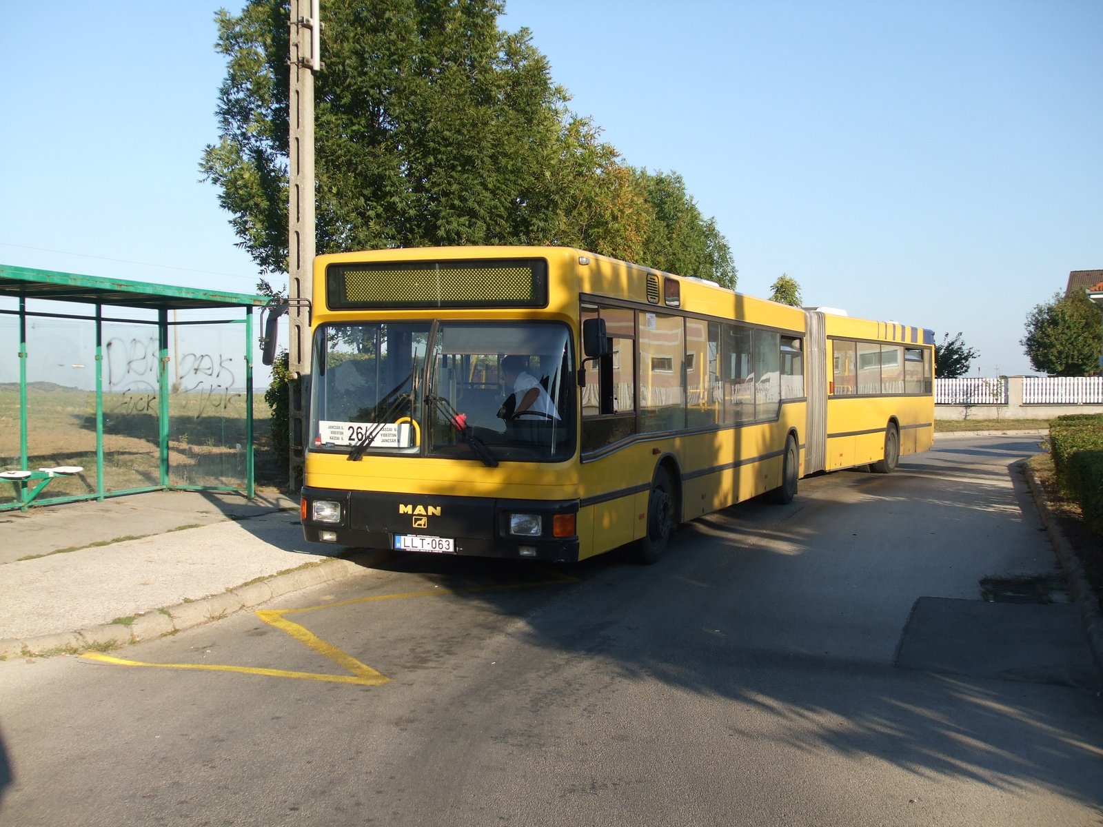 Kassai út végi buszfordító