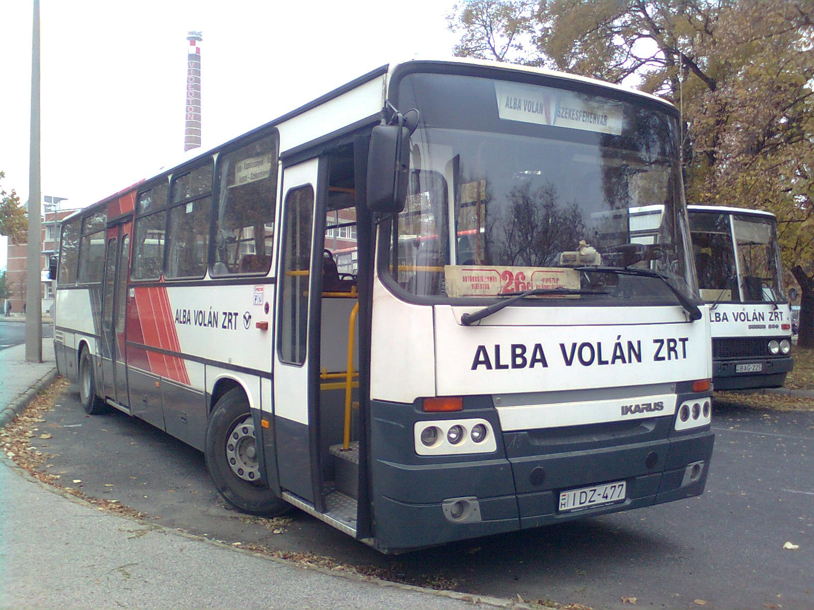 Videoton buszparkoló